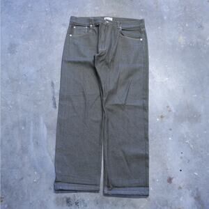 Vintage 2000s Member's Property Olive Green Denim Jeans